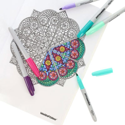mandala Art therapy adult colouring book
