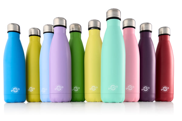 Premto Stainless Steel Water Bottle group picture - Stationery Superstire uk