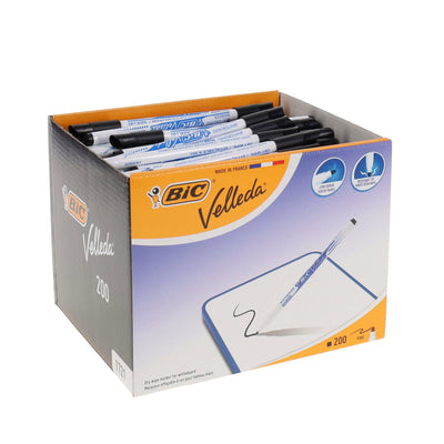 BIC Velleda Whiteboard Markers - Box of 200