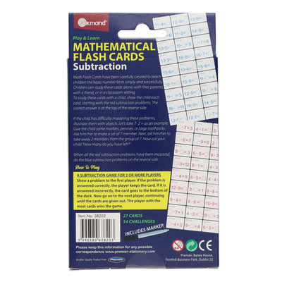 Ormond Multipack | Math Flashcard Set - Pack of 4-Educational Games-Ormond|Stationery Superstore UK