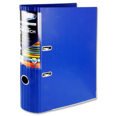 Premier Office A4 Curved Spine Lever Arch File - Blue-Lever Arch Files-Premier Office|Stationery Superstore UK