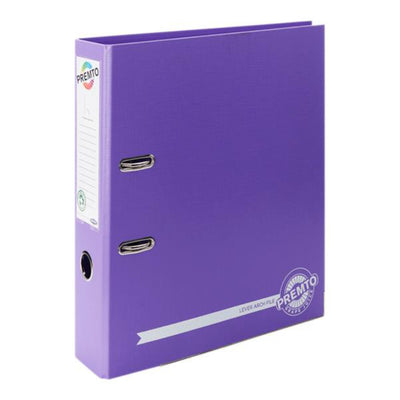 Premto A4 Lever Arch File - Grape Juice Purple-Lever Arch Files-Premto|Stationery Superstore UK