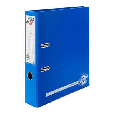 Premto A4 Lever Arch File - Printer Blue-Lever Arch Files-Premto|Stationery Superstore UK