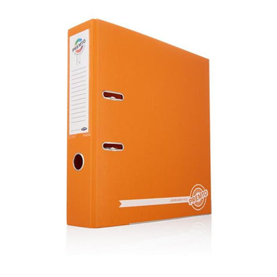 Premto A4 Lever Arch File - Neon Orange-Lever Arch Files-Premto|Stationery Superstore UK