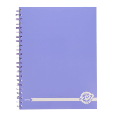 Premto Pastel A4 Wiro Notebook - 200 Pages - Papaya-A4 Notebooks-Premto|Stationery Superstore UK