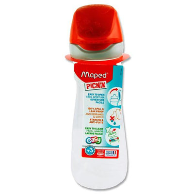 Maped Picnik 580ml Bottle - Red-Water Bottles-Maped|Stationery Superstore UK