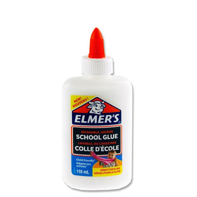 Elmer's School & Slime Glue - 118ml - White-Craft Glue & Office Glue-Elmer's|Stationery Superstore UK
