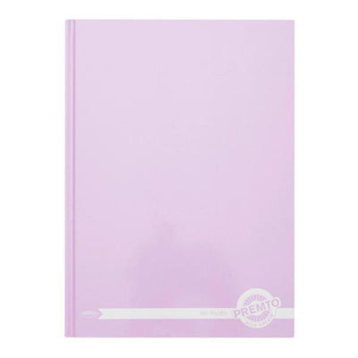 Premto Pastel A4 Hardcover Notebook - 160 Pages - Wild Orchid Purple-A4 Notebooks-Premto|Stationery Superstore UK