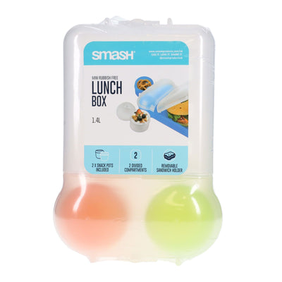 Smash Mini Rubbish Free Lunchbox Set-Lunch Sets-Smash|Stationery Superstore UK