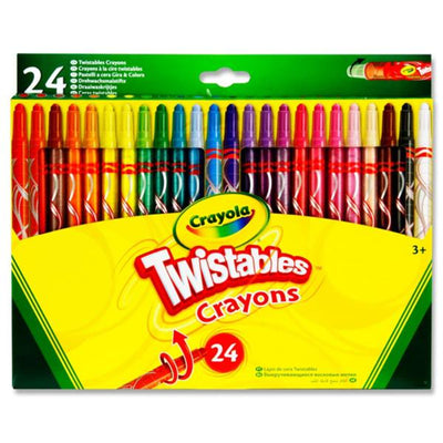 Crayola Twistables Crayons - Pack of 24-Crayons-Crayola|Stationery Superstore UK