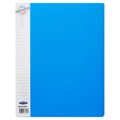Premto A4 40 Pocket Display Book - Printer Blue-Display Books-Premto|Stationery Superstore UK