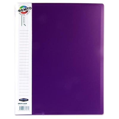 Premto A4 40 Pocket Display Book - Grape Juice Purple-Display Books-Premto|Stationery Superstore UK