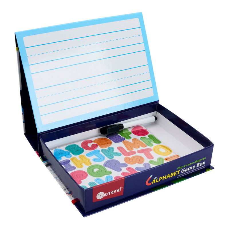 Ormond Play & Learn Magnetic Alphabet Game Box-Educational Games-Ormond|Stationery Superstore UK