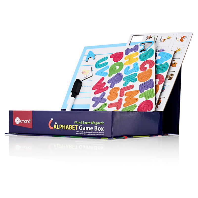 Ormond Play & Learn Magnetic Alphabet Game Box-Educational Games-Ormond|Stationery Superstore UK