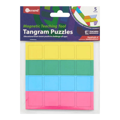 Ormond Magnetic Teaching Tool - Tangram Puzzles-Educational Games-Ormond|Stationery Superstore UK