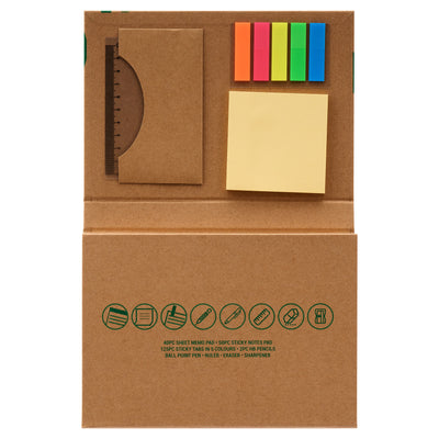 Concept Green Memo Pad Stationey Set-Stationery Sets-Concept Green|Stationery Superstore UK