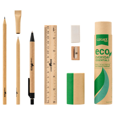 Concept Green Stationery Eco Everyday Essentials - Set 6-Stationery Sets-Concept Green|Stationery Superstore UK