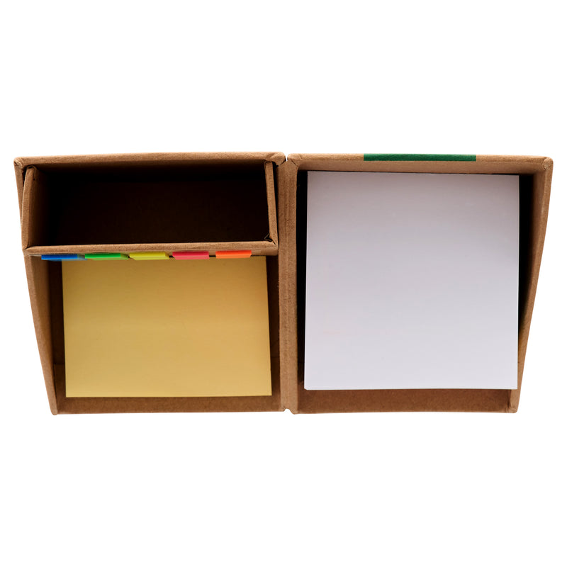 Concept Green Memo Note Cube-Sticky Notes-Concept Green|Stationery Superstore UK