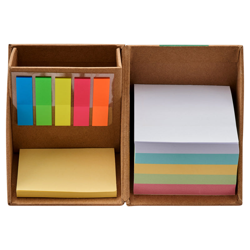 Concept Green Memo Note Cube-Sticky Notes-Concept Green|Stationery Superstore UK