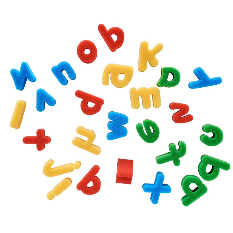 World of Colour Sponge Alphabet - Lower Case - Pack of 26-Daubers & Blenders-World of Colour|Stationery Superstore UK