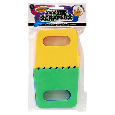 World of Colour Assorted Scrapes - Pack of 4-Daubers & Blenders-World of Colour|Stationery Superstore UK