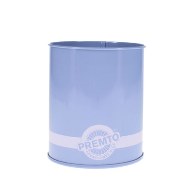 Premto Pastel Tin Pencil Pot - Cornflower Blue-Desk Tidy-Premto|Stationery Superstore UK