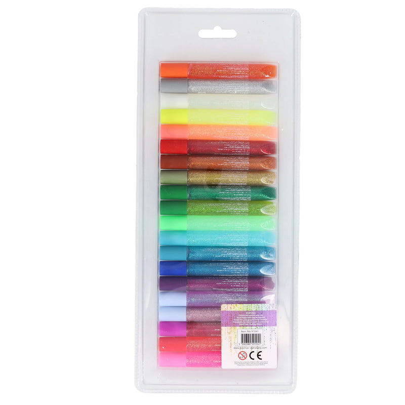 Icon Glitter Glue Pens - Pack of 20-Sequins & Glitter-Icon|Stationery Superstore UK
