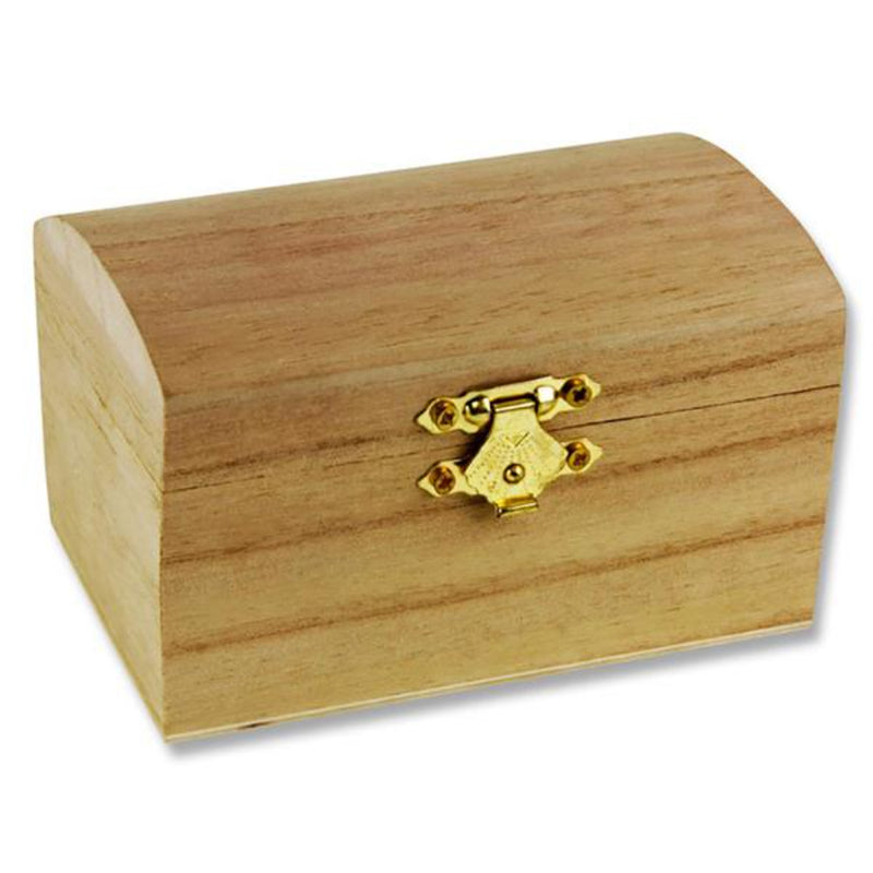 Icon 110x70x66mm Wooden Box-Craft Boxes-Icon|Stationery Superstore UK