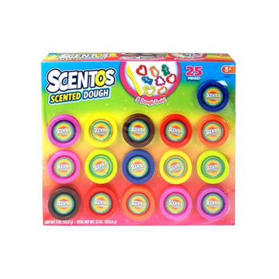 Scentos Scented Dough & Cutters Set - 25 Pieces-Play Sets-Scentos|Stationery Superstore UK