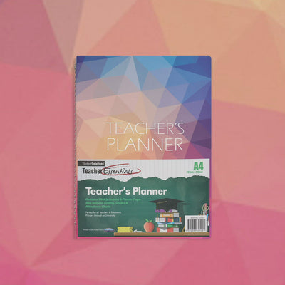 Student Solutions A4 Teacher's Planner - Bright