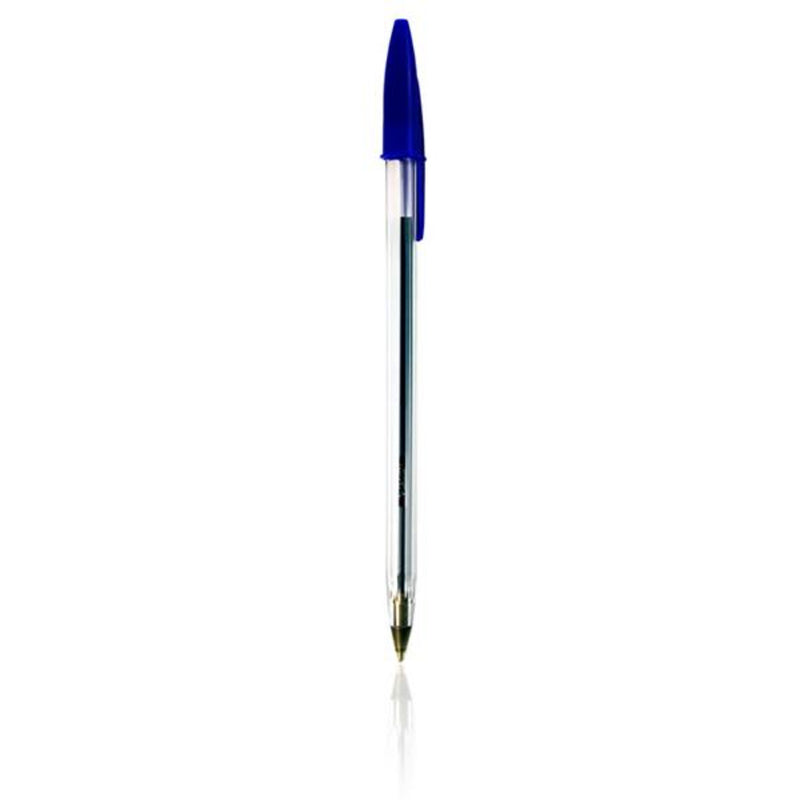 BIC Cristal Ballpoint Pens - Blue - Pack of 10-Ballpoint Pens-BIC|Stationery Superstore UK