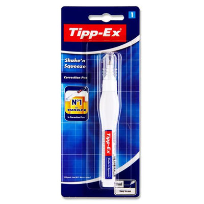 Tipp-Ex Shake'n Squeeze Correction Pen-Correction Tools-Tipp-Ex|Stationery Superstore UK