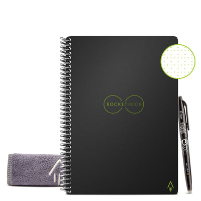 BIC A5 Rocketbook Core Executive Dotted - Black - 36 Pages-A5 Notebooks-BIC|Stationery Superstore UK