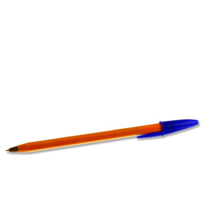 BIC Orange Original Fine Ballpoint Pen - Blue-Ballpoint Pens-BIC|Stationery Superstore UK