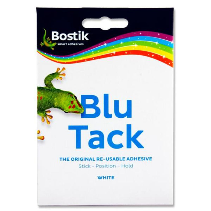 Bostik Blu Tack - White-Sticky Pads & Glue Dots-Bostik|Stationery Superstore UK