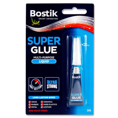 Bostik Superglue Tube - Original - 3g-Super Glue-Bostik|Stationery Superstore UK