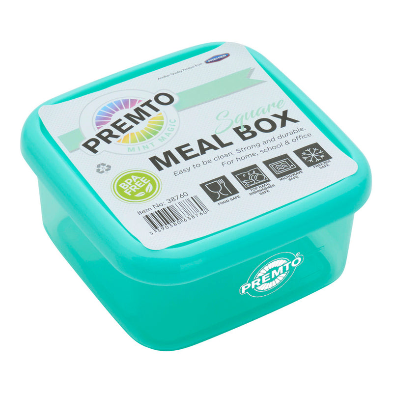 Premto Snack Box & Stainless Steel Bottle - Pastel - Mint Magic Green-Lunch Sets-Premto|Stationery Superstore UK