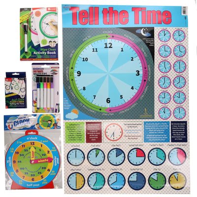 Premier Multipack | Tell the Time Bundle-Educational Games-Ormond|Stationery Superstore UK
