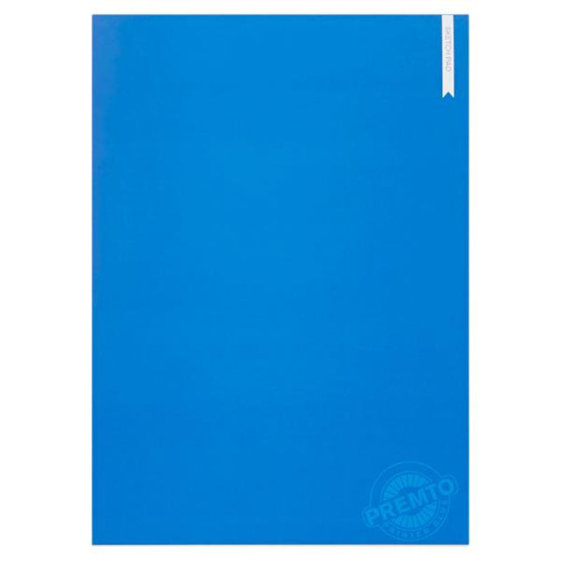 premto-a4-sketch-pad-30-sheets-printer-blue|Stationery Superstore UK
