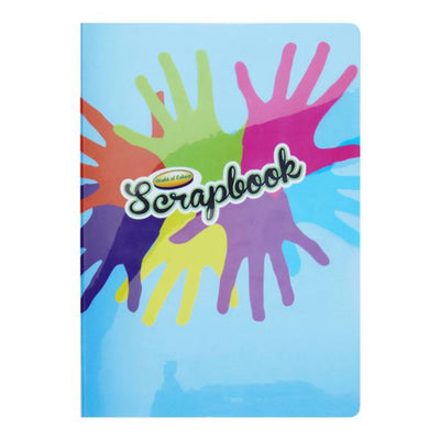 World of Colour A4 Durable Cover Scrapbook - Coloured Pages - 60 Pages-Scrapbooks-World of Colour|Stationery Superstore UK