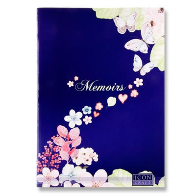 Icon Memoirs A3 Scrapbook - 60 Pages-Scrapbooks-Icon|Stationery Superstore UK