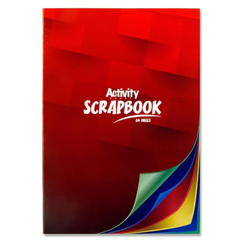Premier Activity A4 Scrap Book - 64 Pages-Scrapbooks-Premier|Stationery Superstore UK
