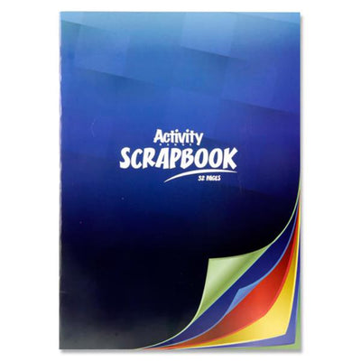 Premier Activity A4 Scrap Book - 32 Pages-Scrapbooks-Premier|Stationery Superstore UK