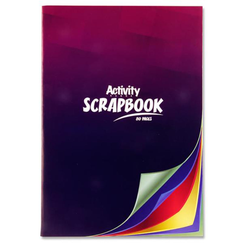 Premier Activity A4 Scrap Book - 80 Pages-Scrapbooks-Premier|Stationery Superstore UK