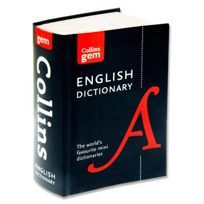 Collins Gem Dictionary - English-Dictionaries-Collins|Stationery Superstore UK