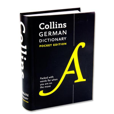 Collins Pocket Dictionary - German-Dictionaries-Collins|Stationery Superstore UK