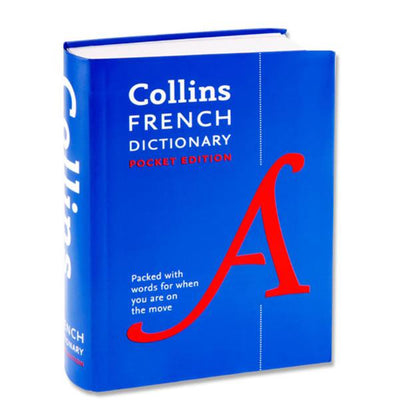 Collins Pocket Dictionary - French-Dictionaries-Collins|Stationery Superstore UK