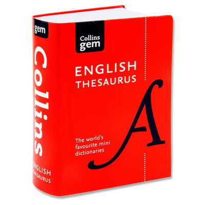 Collins Gem English Thesaurus-Dictionaries-Collins|Stationery Superstore UK