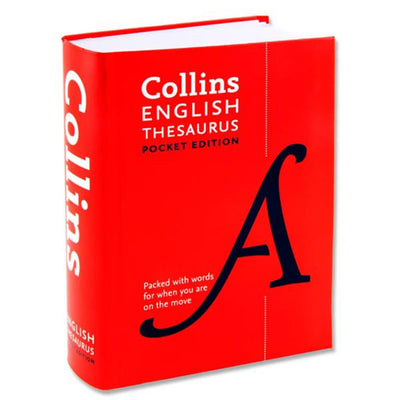 Collins Pocket Edition Thesaurus - English-Dictionaries-Collins|Stationery Superstore UK