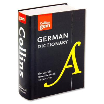 Collins Gem Dictionary - German-Dictionaries-Collins|Stationery Superstore UK